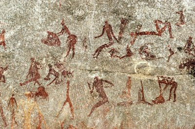 San Rock Art, South Africa by Unknown